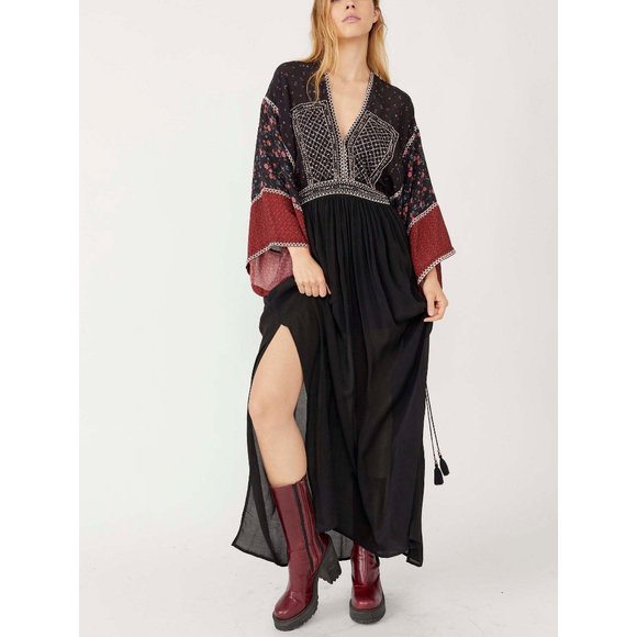 Free People Freya Maxi Dress / Multi Combo - Picture 1 of 6